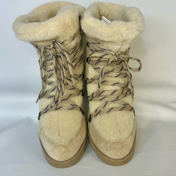NEW Australia Luxe Collective Shearling Suede Boots/Jaden/ Size 8 Floor Sample - Picture 2 of 8